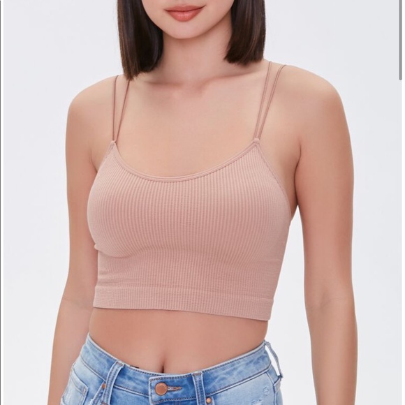 ✨ SOLD ✨ Forever 21 | Seamless Dual-Strap Bralette - Picture 2 of 3